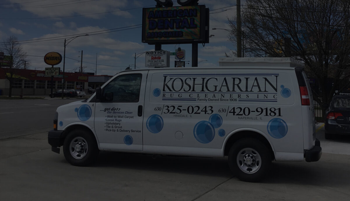 KRCCtruckDental1 Rug Cleaning Hinsdale IL Koshgarian Rug